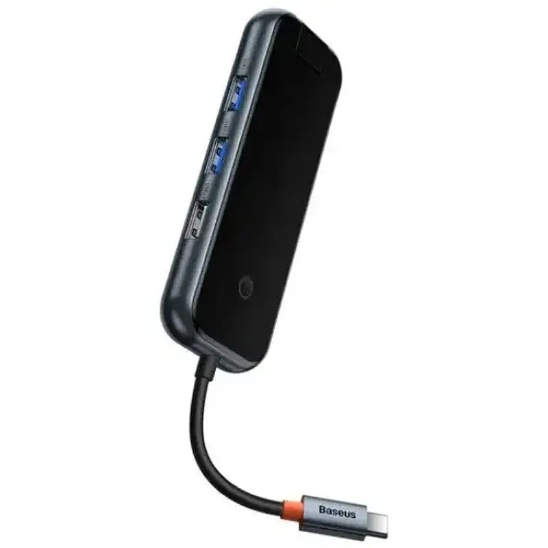 Перехідник HUB Baseus AcmeJoy 8-Port Type-C HUB Adapter (WKJZ010613) Dark Grey - фото 4