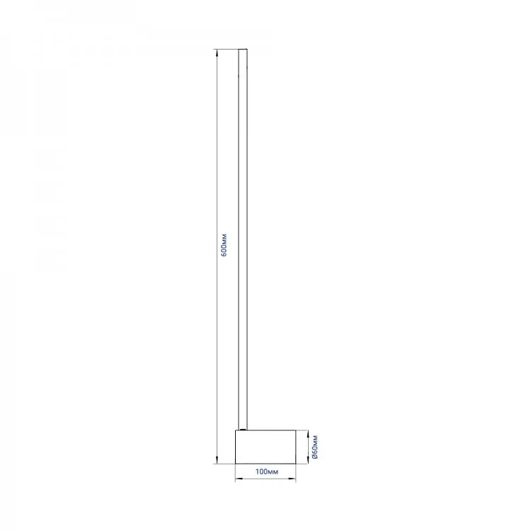 Світлодіодний накладний світильник Ardero AL8120ARD 10 Вт 4000K чорний (80009) - фото 3