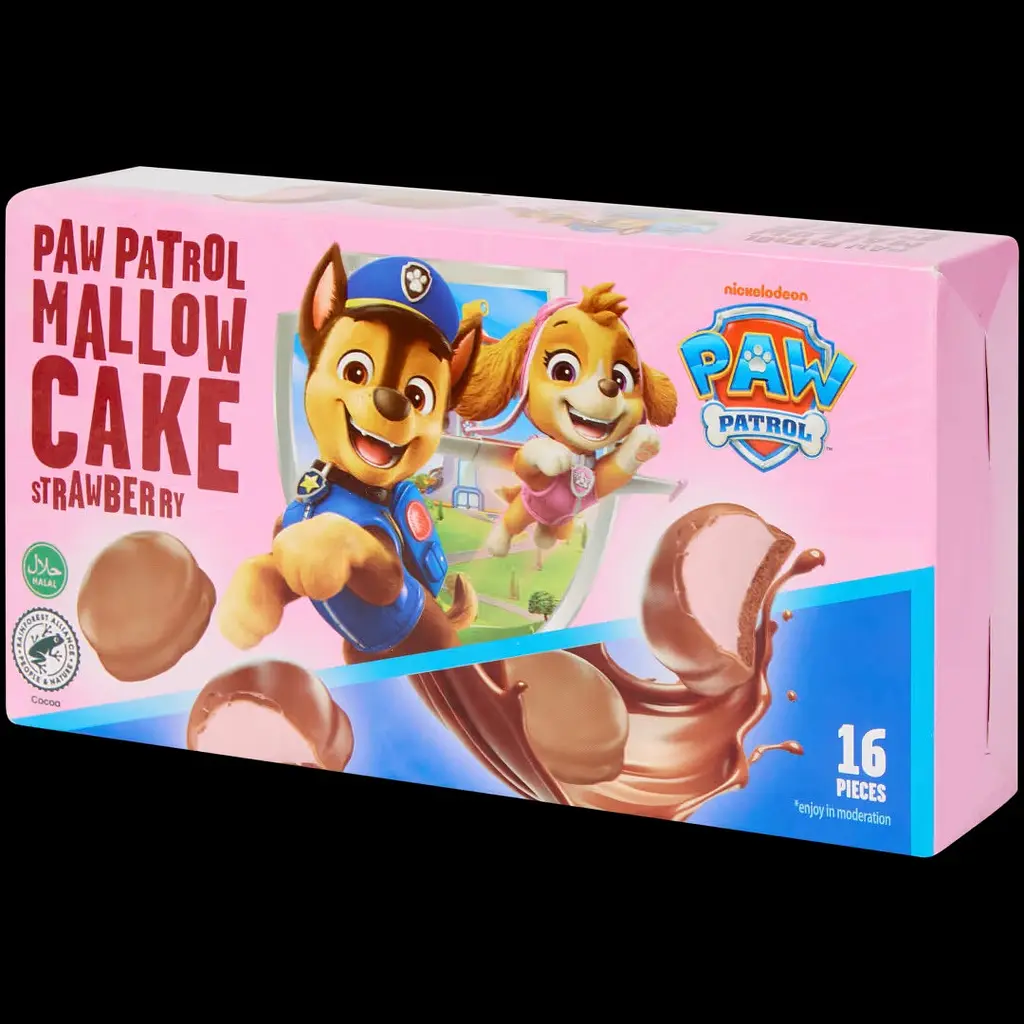 Печиво суфле Paw Patron Mallow Cake Strawberry 200 г