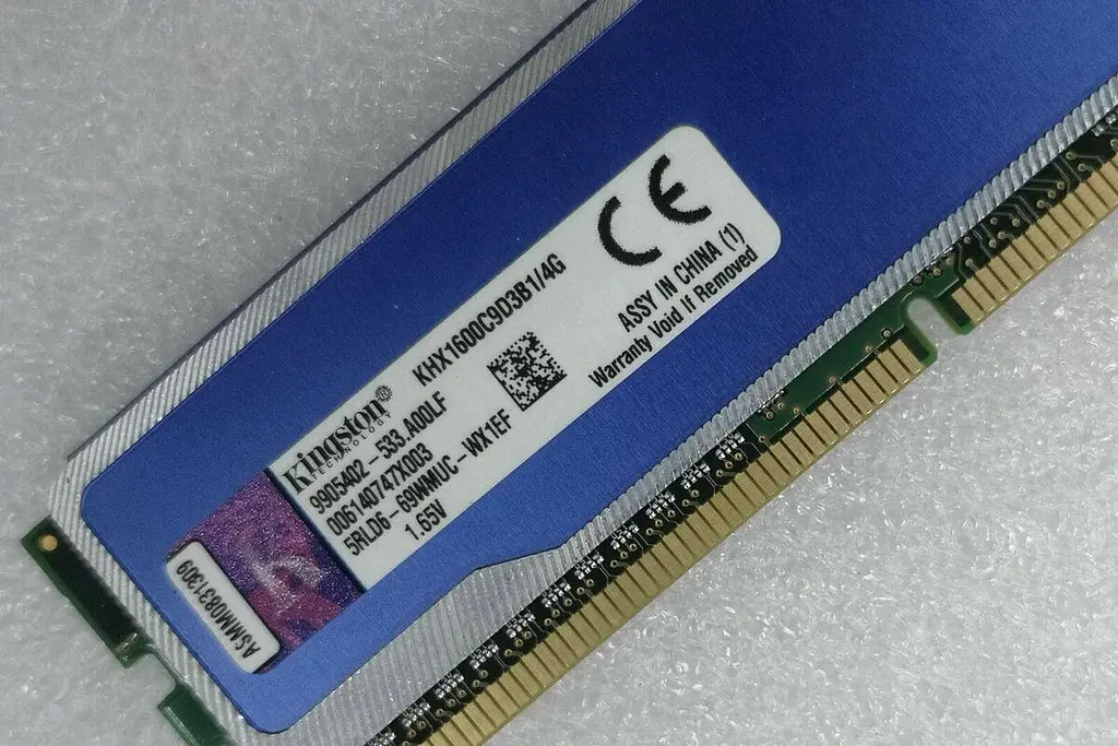 Оперативная память Kingston DDR3 (2x4GB) 1600Mhz CL9 KHX1600C9D3B1/4G Intel® XMP Б/У - фото 3
