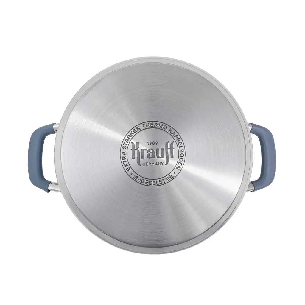 Каструля з кришкою Krauff MasterChef 26-238-087 22 см 4.7 л срібляста - фото 5
