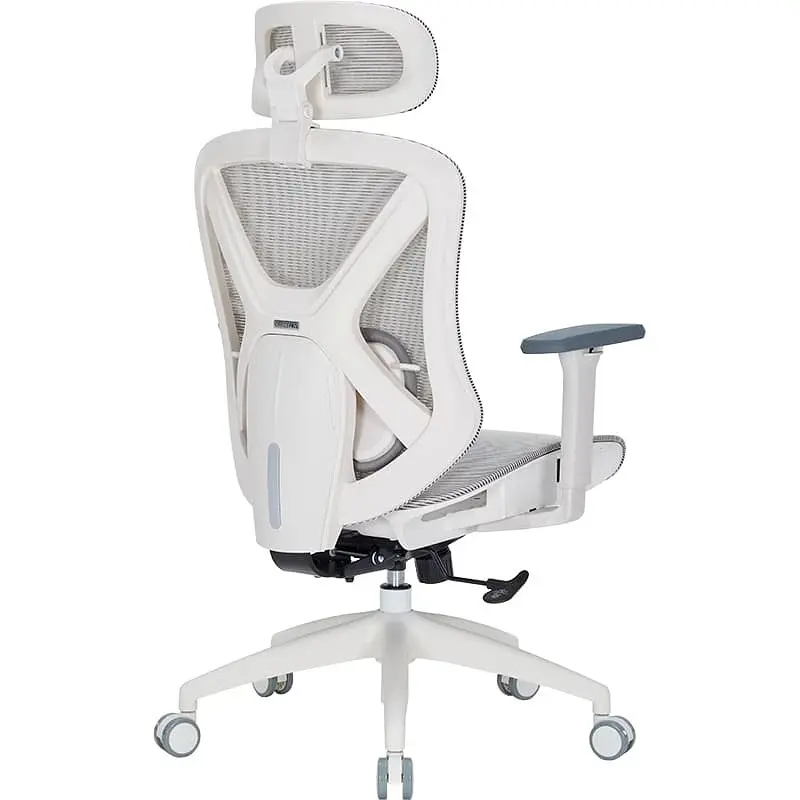 Кресло офисное Officepro Atlas OC630-W-LG-LG White/Light Gray (OC630-W-LG-LG) - фото 4