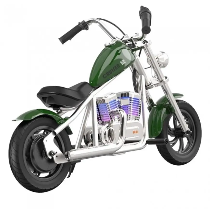 Детский электромотоцикл Hyper GoGo Cruiser 12 Plus с приложением 24 В, Navy (6975606872211) - фото 10