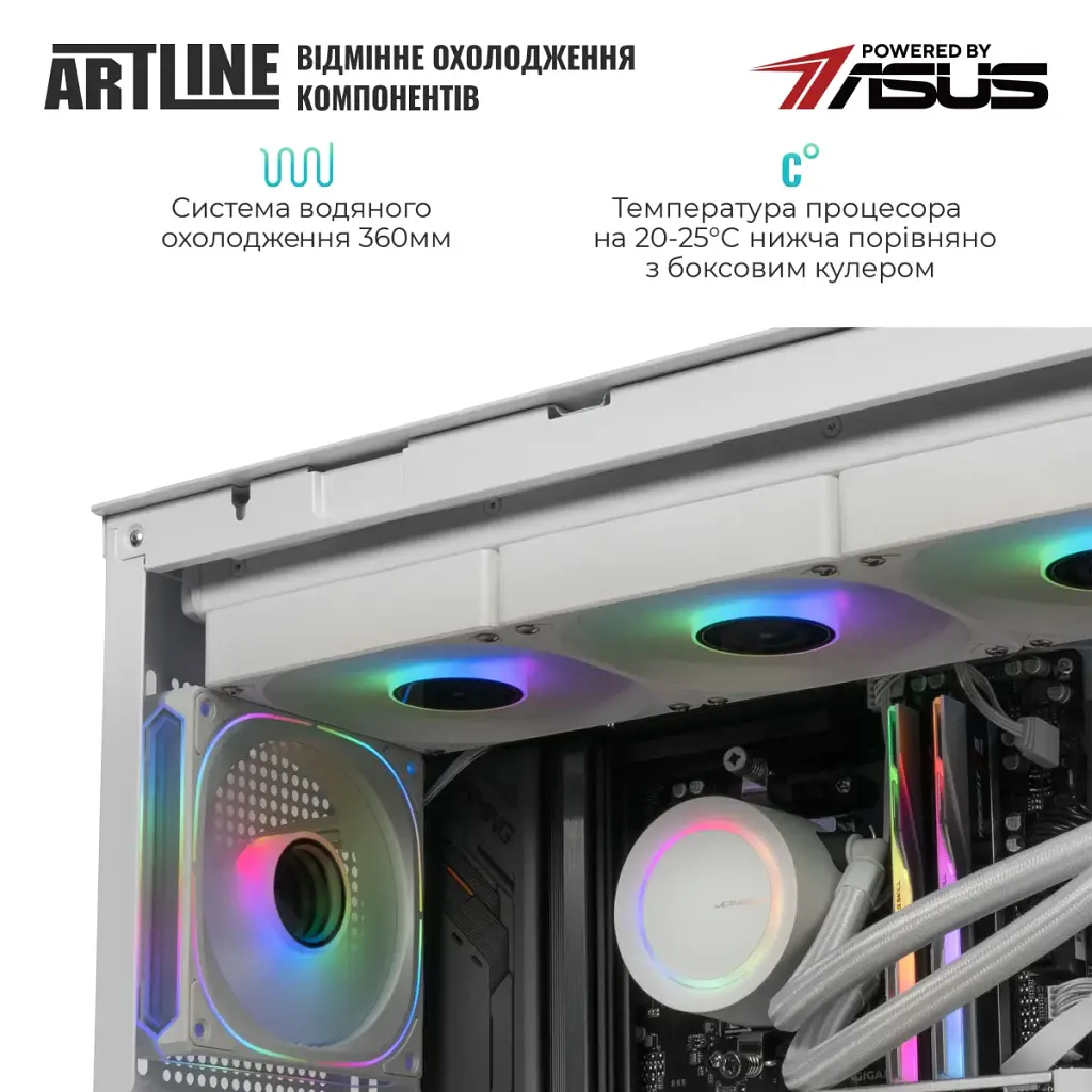 Комп'ютер Artline Gaming TANKWHITE (TANKWHITEv149) - фото 5