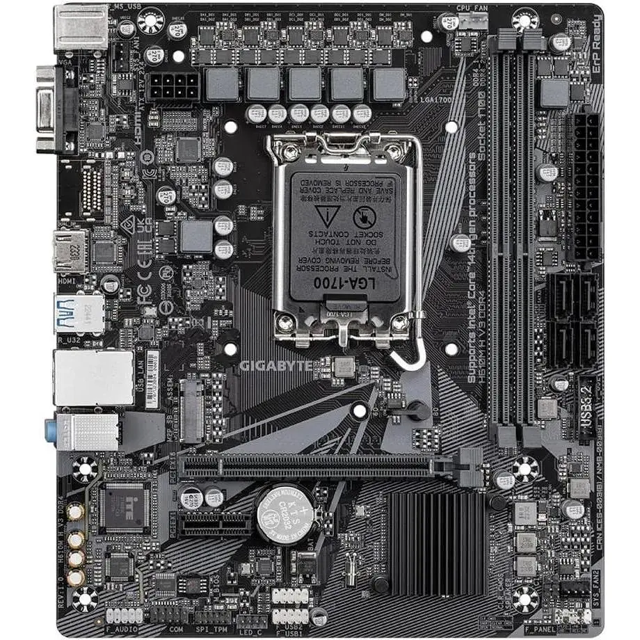 Материнська плата Gigabyte H610M H V3 DDR4 - фото 2