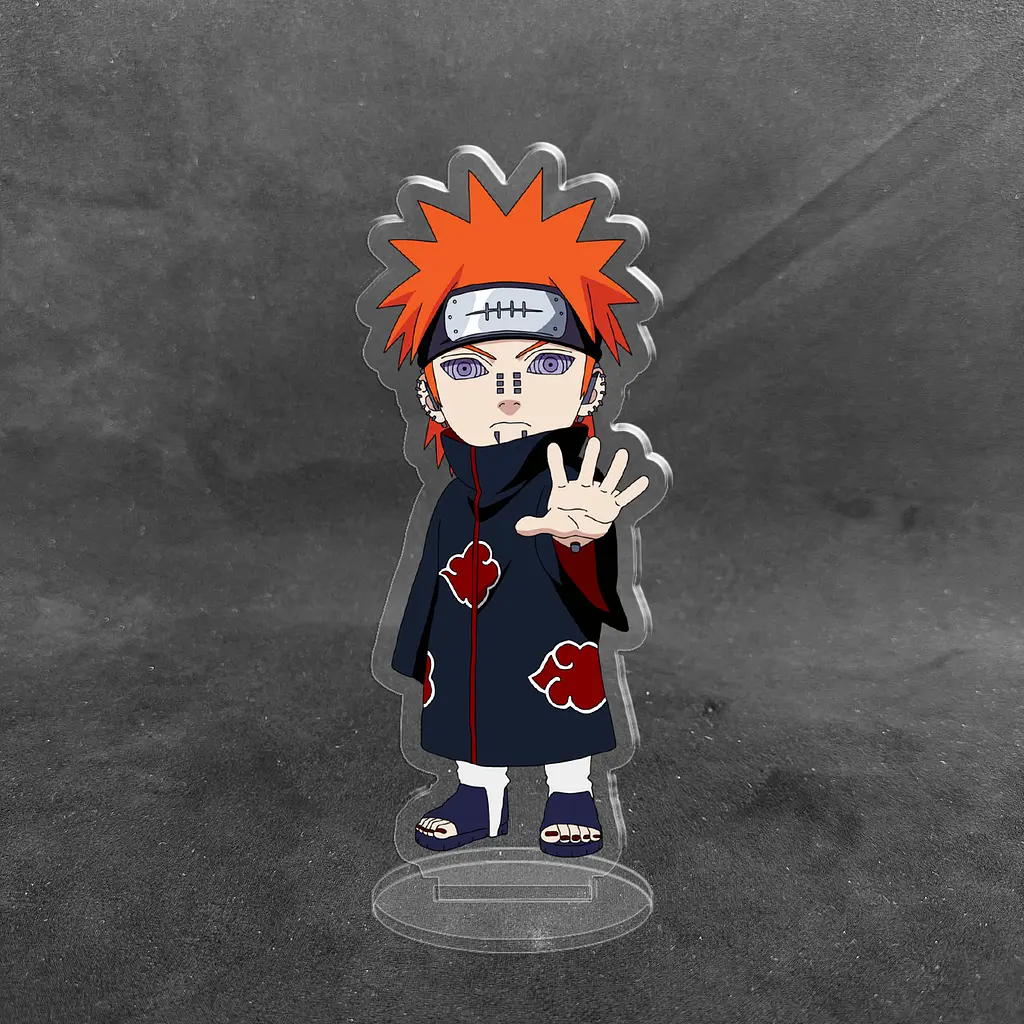 Акрилова колекційна фігурка Аніме: Чібі Chibi Naruto (Наруто) Пейн 10 см - фото 2