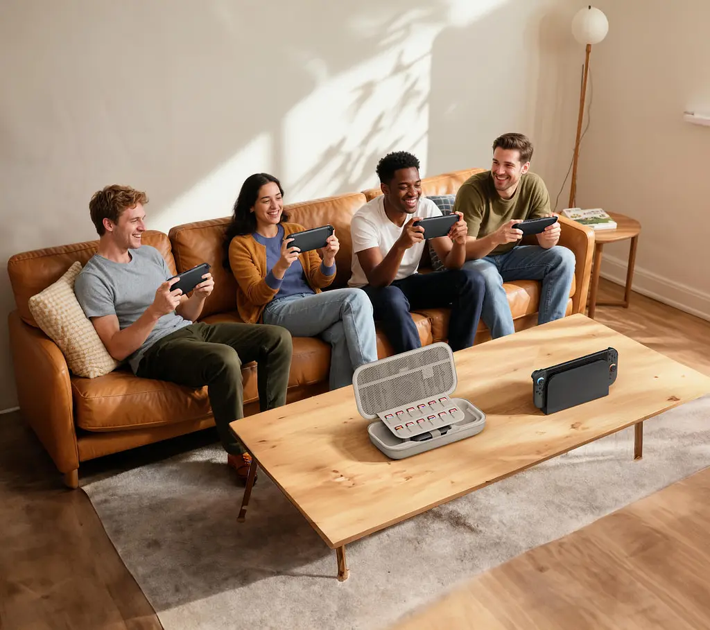 Belkin Чохол із аккумулятором 10000мА·рік для Nintendo Switch 2, Charcoal - фото 7