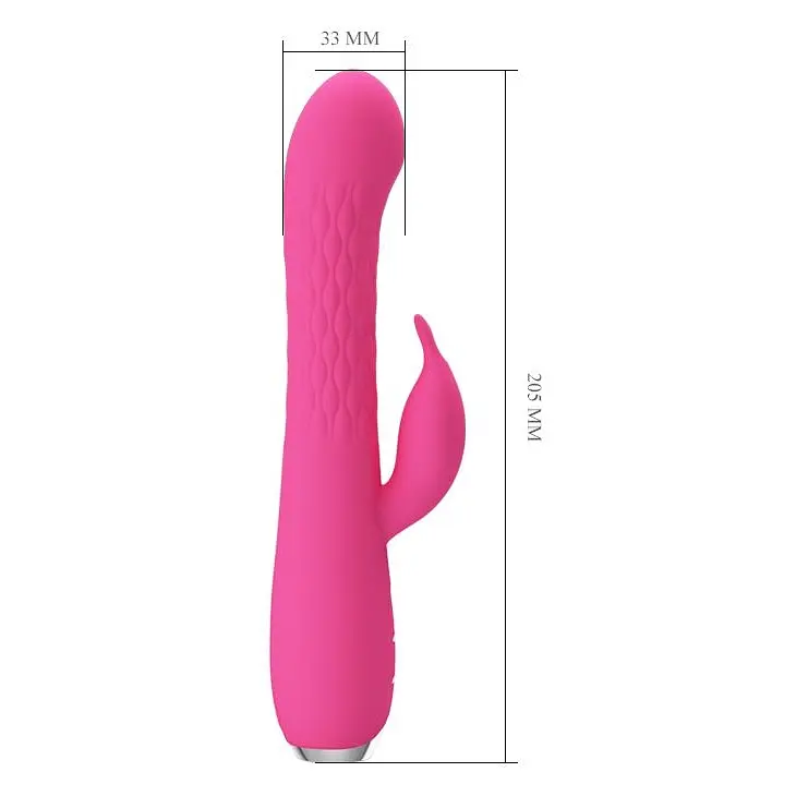 Вибратор-кролик Pretty Love Molly 20.5 см розовый - фото 7