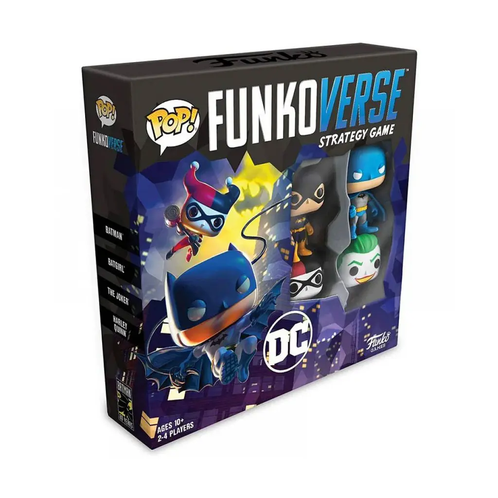 Настільна стратегічна гра Pop! Funkoverse DC 4 гравці англійська картон пластик - фото 2