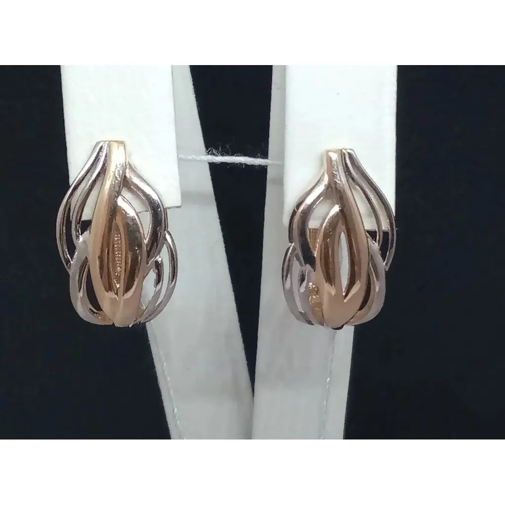 Золотые серьги Столичная Ювелирная Фабрика. 106056 - фото 3