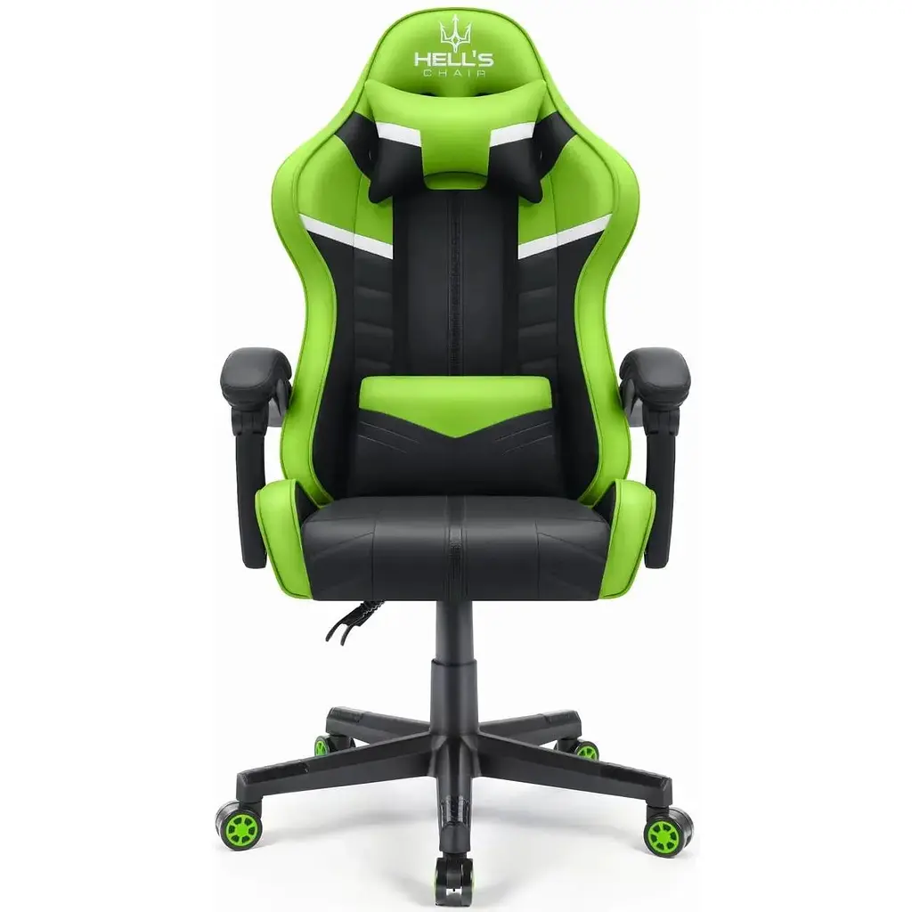 Комп'ютерне крісло Hell's Chair HC-1004 Green - фото 2