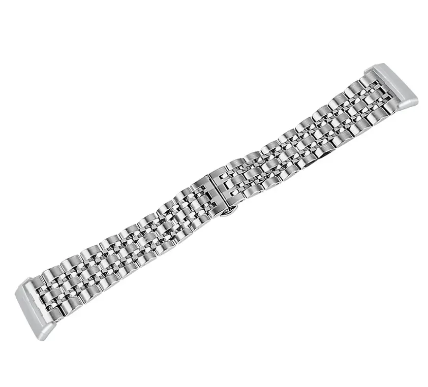 Металевий ремінець Primolux Steel Link для годинника Fitbit Versa 4/Fitbit Sense 2 Silver - фото 2