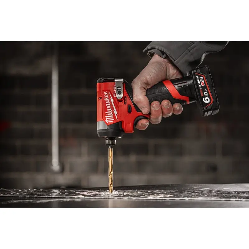 Шуруповерт ударний акумуляторний безщітковий 1/4'' HEX MILWAUKEE, M12 FID2-202Х, 170Нм - фото 7