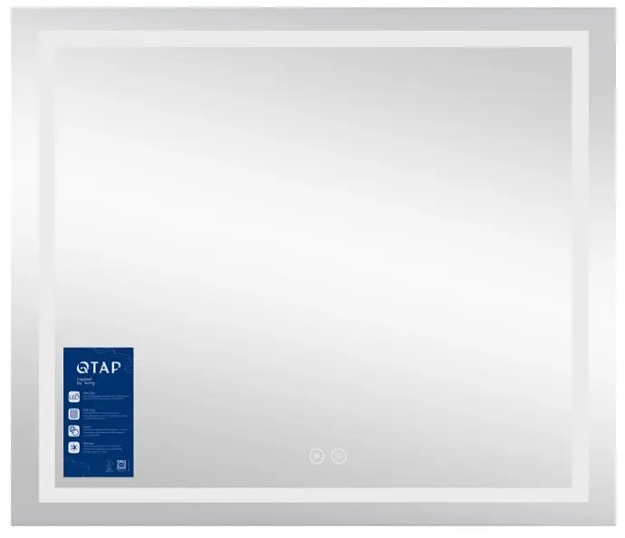 Дзеркало Qtap Mideya з LED-підсвічуванням Touch Reverse QT2078NCF8070W - фото 2