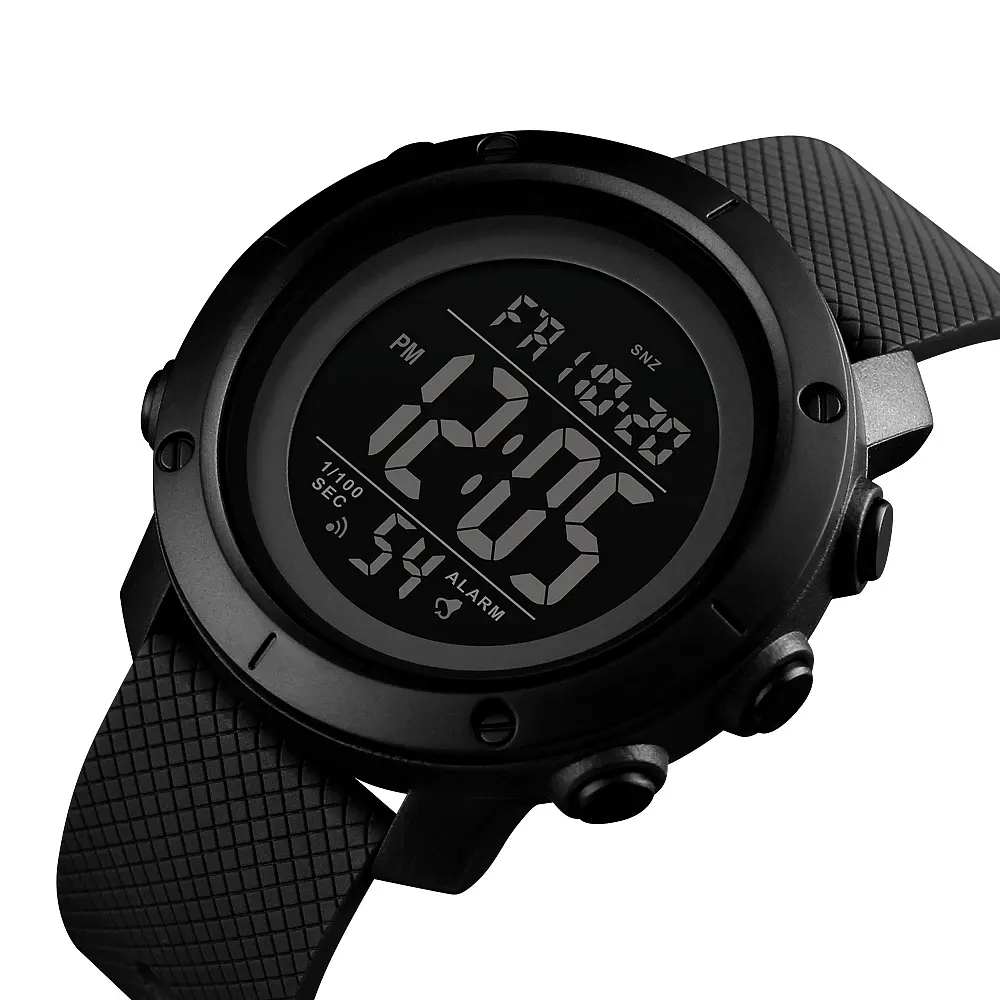 Наручний годинник чоловічий 1426BKBK All Black Skmei acs0030748 - фото 4