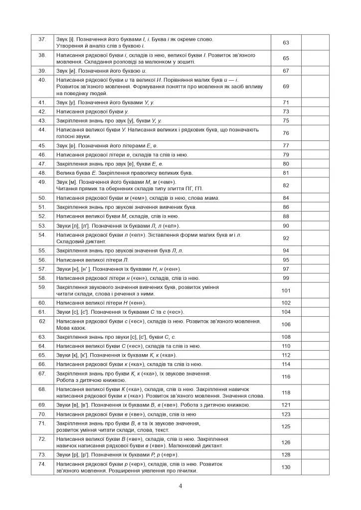 Украинский язык. 1 класс. Конспекты уроков. Обучение грамоте. Часть 1 - фото 3