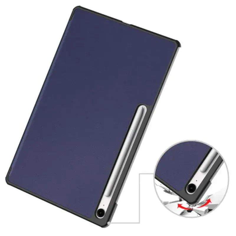 Чохол до планшета BeCover Smart Case Samsung Galaxy Tab S10 FE Plus (SM-X620/SM-X626) 13.1" Deep Blue (713382) - фото 7