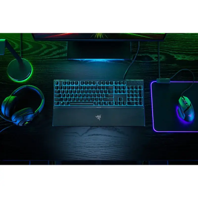 Клавіатура Razer Ornata V3 X USB UA Black (RZ03-04471900-R371) - фото 2