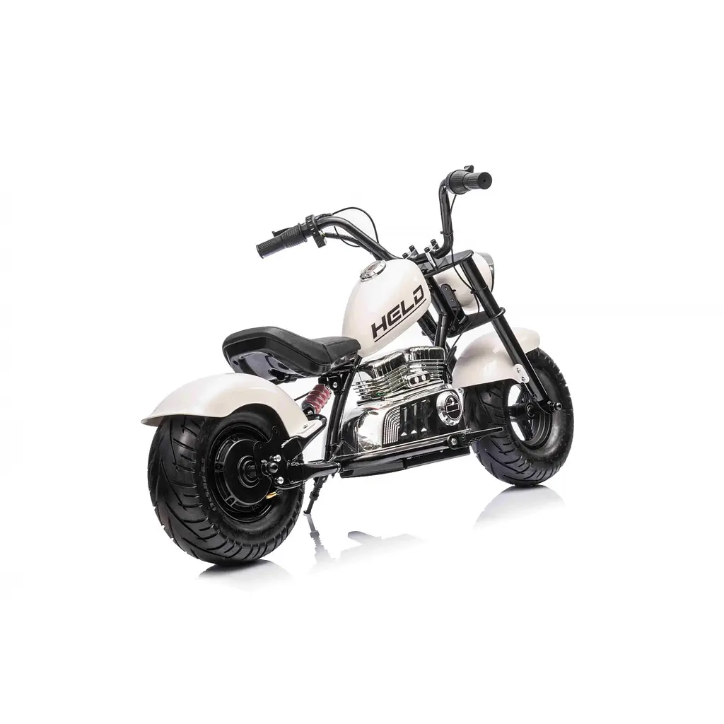 Дитячий електромотоцикл Ramiz Chopper Warrior 2х18, рожевий (PA.XB-1058.ROZ) - фото 13