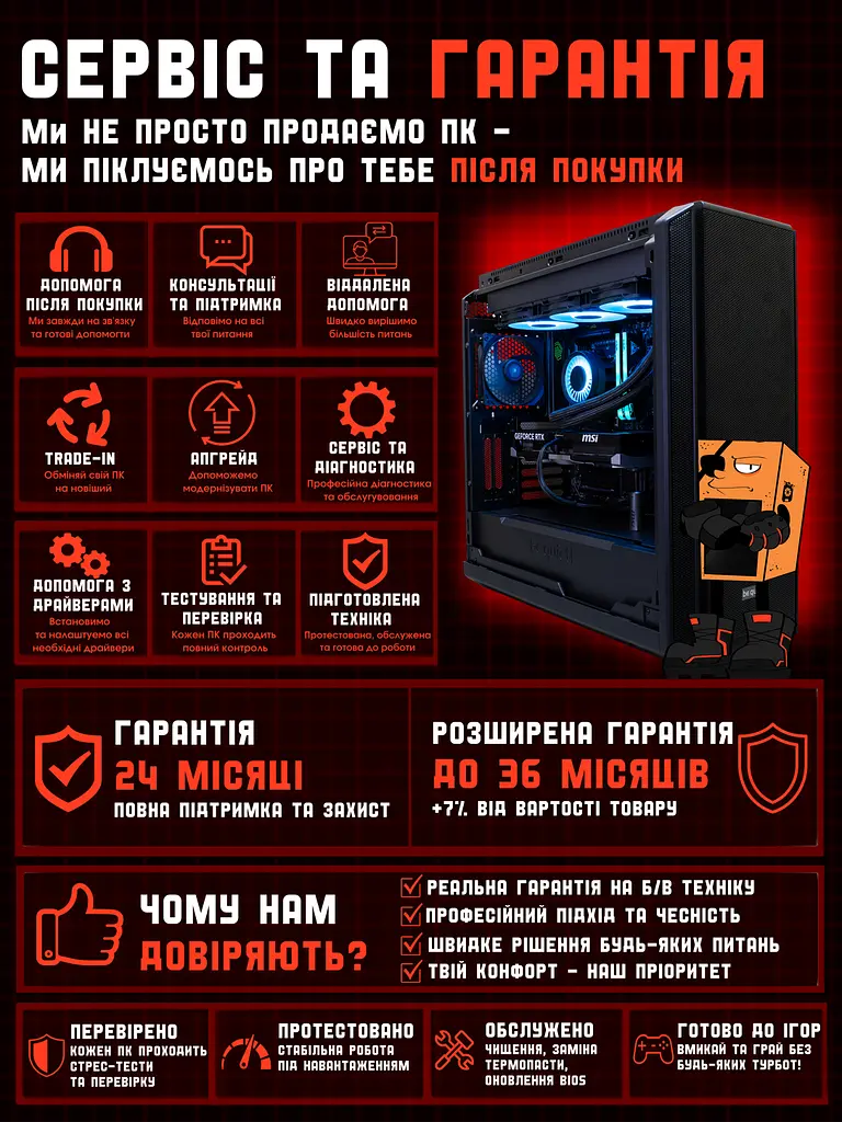 Ігровий ПК Silent Lord (RTX 5080 16GB / Ryzen 7 9800X3D / 32GB DDR5 / SSD 1TB) - фото 8