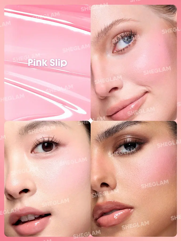 Рідкі матові рум'яна Sheglam Color Bloom Liquid Blush-Pink Slip - фото 2