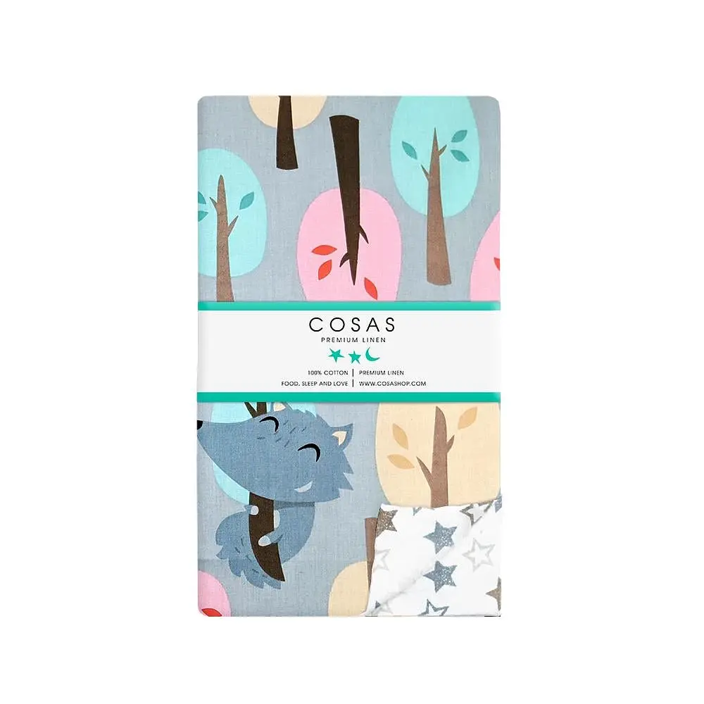 Дитяча постільна білизна в ліжечко GRAY WOLF COSAS (4822052045022) - фото 4
