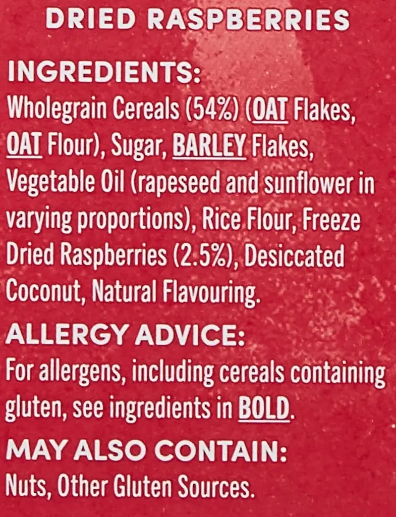 Кранчі Jordans Сountry Crisp з малиною 500 г - фото 6