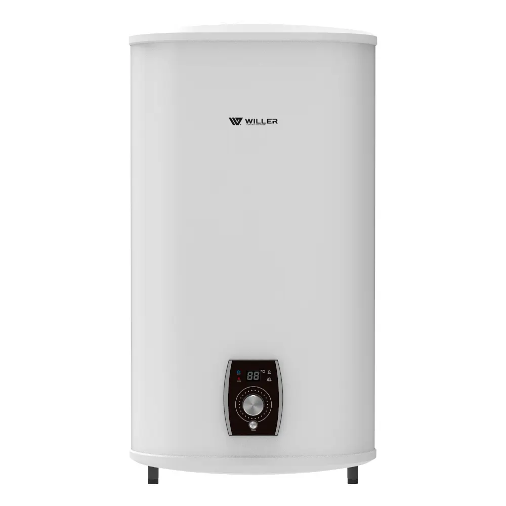 Водонагрівач Willer Libra, 2 кВт, сухий ТЕН, 50 л, прямокутний, універсальний, білий (EVH50DRI) - фото 3