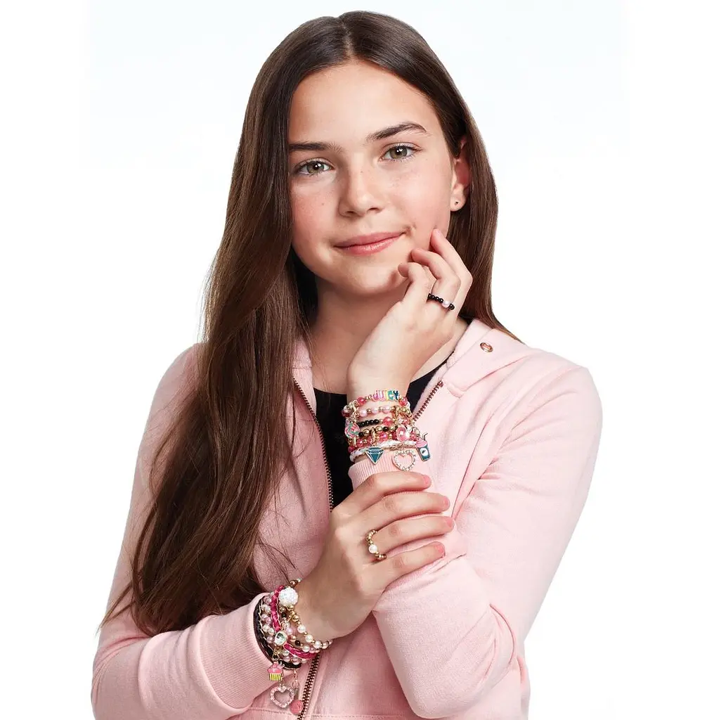 Juicy Couture: Набір для створення шарм-браслетів «Рожевий зорепад» Make it Real - набори для творчості MR4408 - фото 3