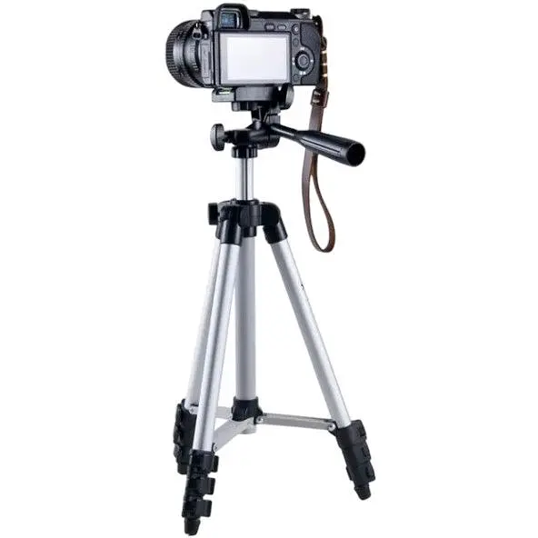 Тринога розкладна портативна XPRO 3-POD 3120 для камер, фотоапаратів і проєкторів з чохлом 35-102 см - фото 2