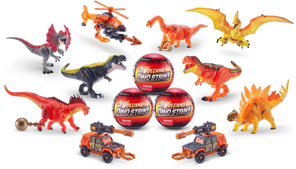 Ігровий набір Zuru Mini Brands DINO Фігурки-сюрприз у шарі 5 шт. в асортименті (6768632) - фото 3