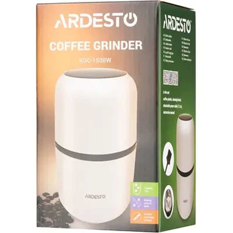Кофемолка ARDESTO KGC-1508W - фото 2