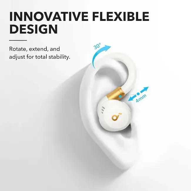 Bluetooth-гарнітура Anker SoundCore Sport X20 White (A3968G21) - фото 7