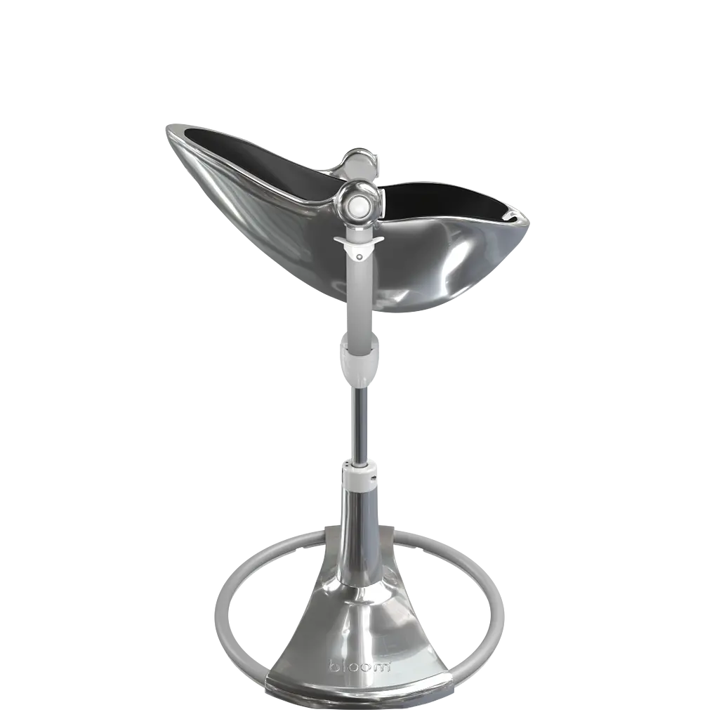 Стульчик для кормления Bloom Fresco Silver/Midnight black (E10535-S\E10516-MBL) - фото 6