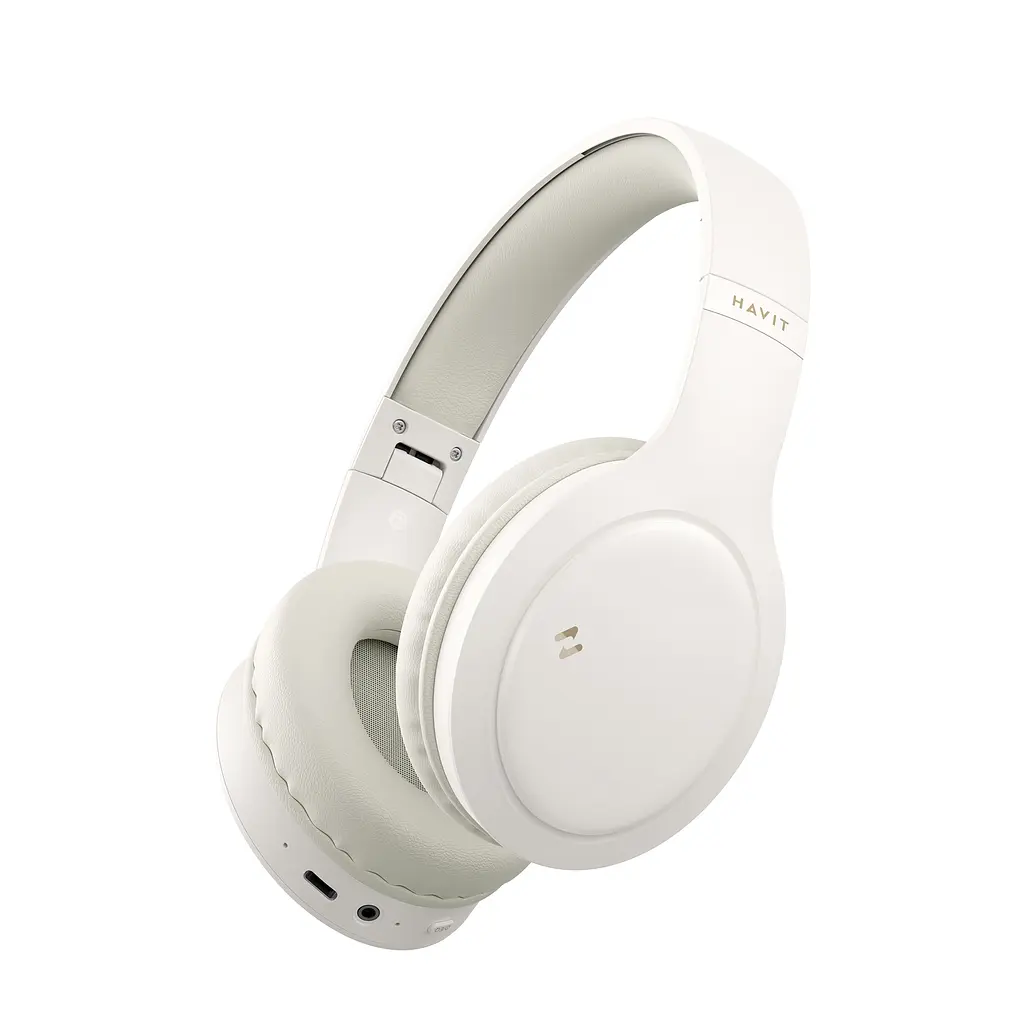 Навушники накладні бездротові HAVIT HV-H633BT Beige HAVIT (28050-000) - фото 5