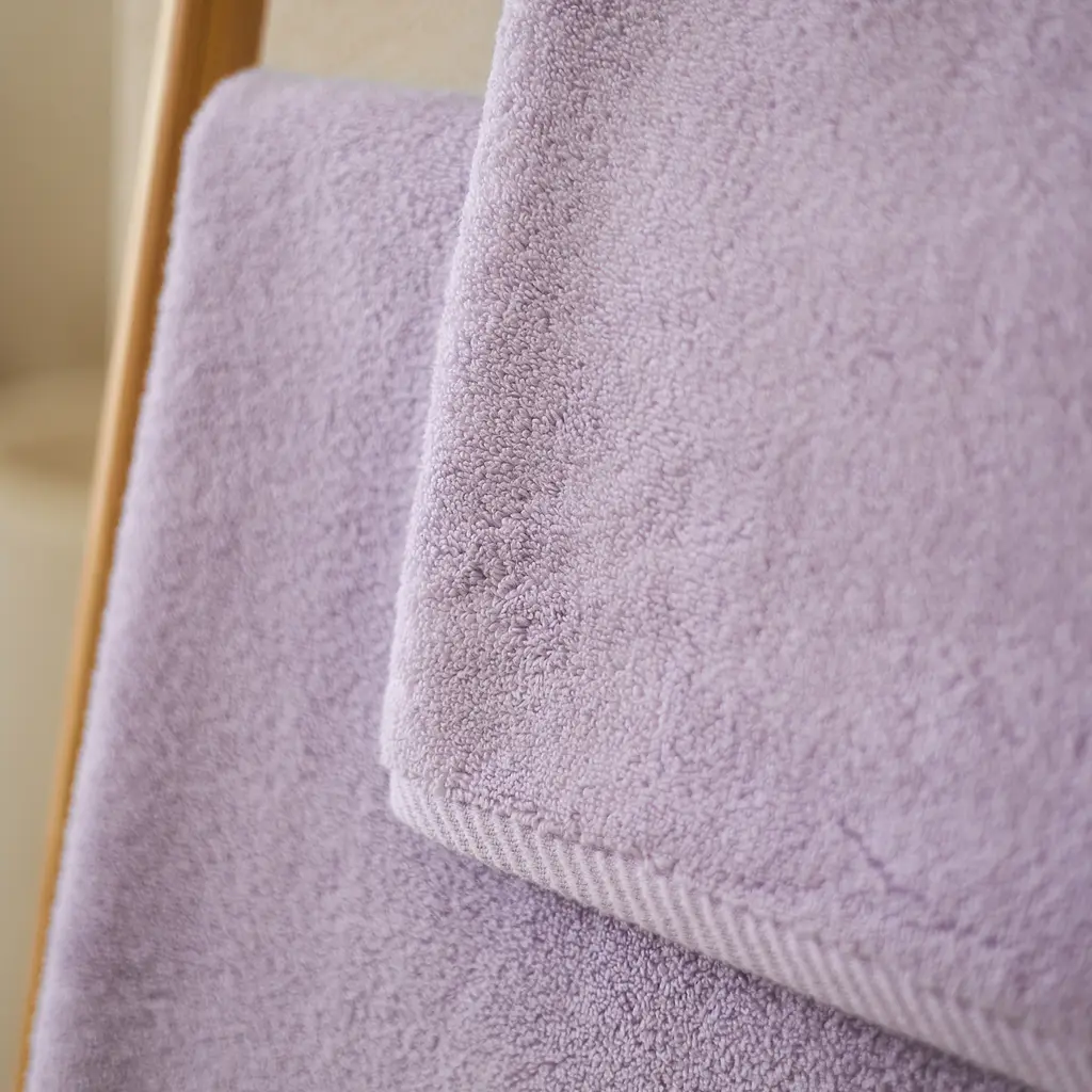 Рушник MBM HOME Теплі дюни 50x90 см світло-фіолетовий (BT-19 M LIGHT PURPLE) - фото 9