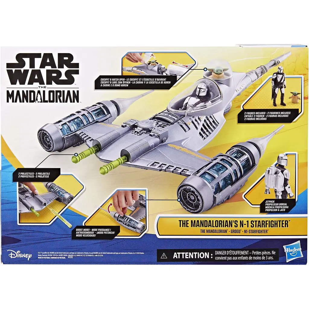 Набір іграшковий Hasbro Star Wars Mandalorian's N-1 Starfighter (F9950) - фото 4
