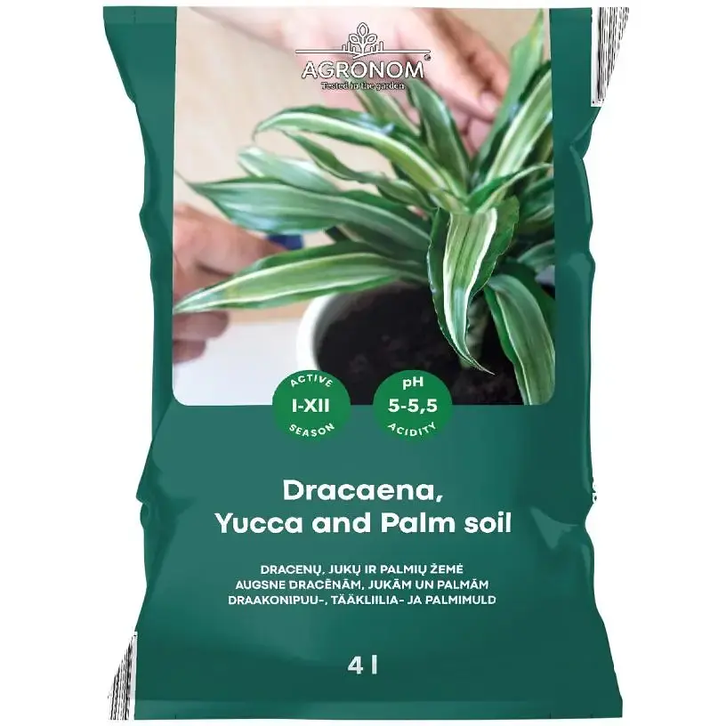 Торфосуміш Seklos Agronom для пальм та зелених рослин 4 л (904026)