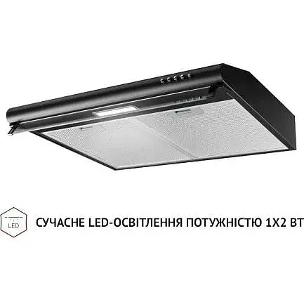 Вытяжка плоская Perfelli PL 6144 BL LED - фото 4