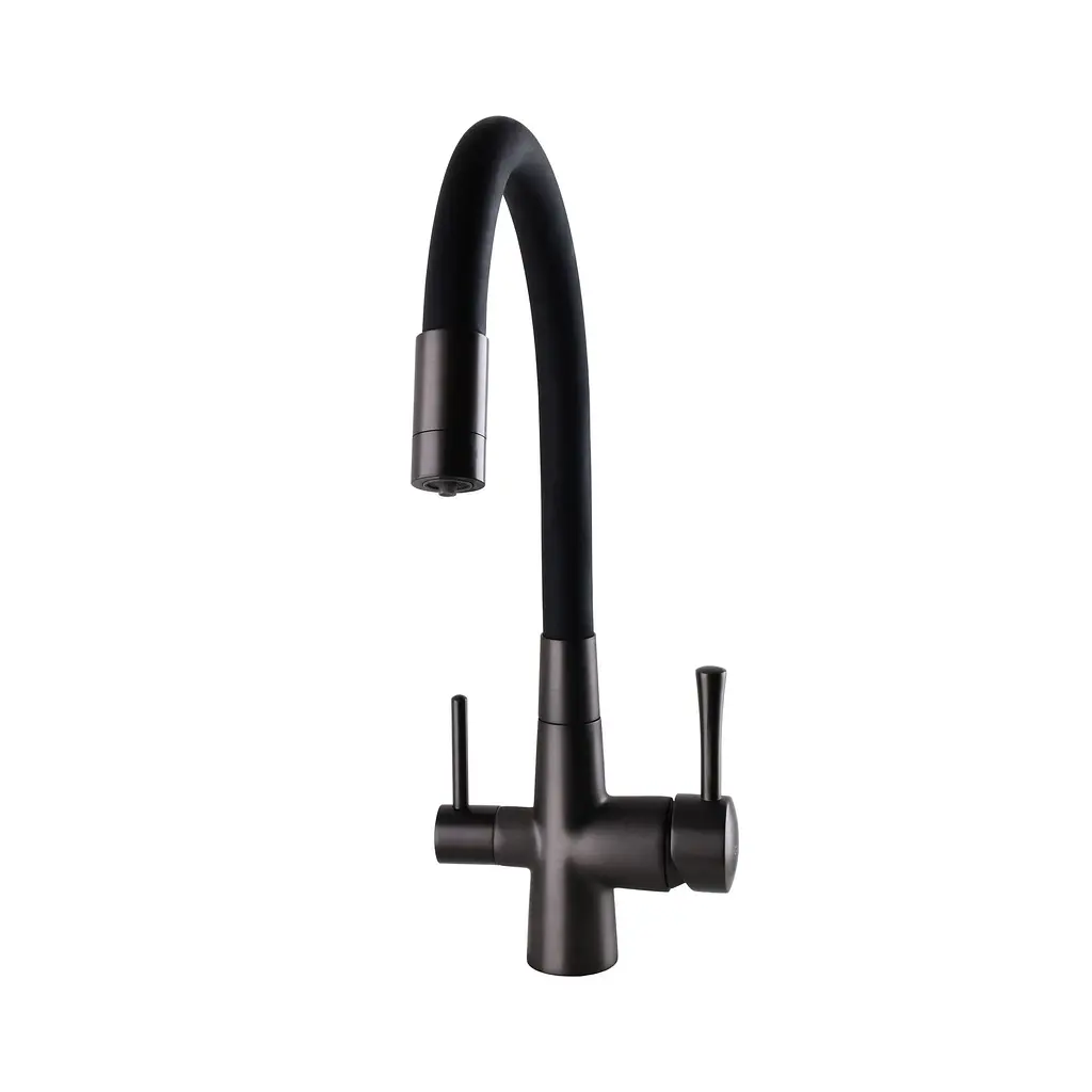 Змішувач для кухні під осмос Globus Lux Lazer GLLR-0903-11-GRAPHITE (22996) - фото 4