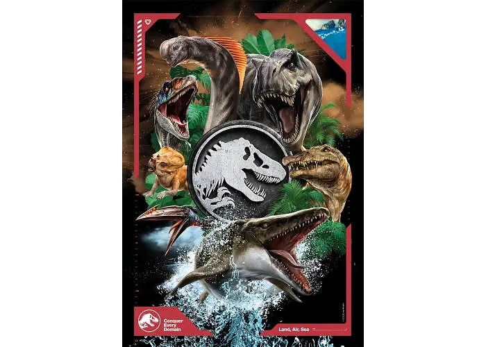 Пазл Clementoni Super: Світ Юрського періоду (SuperСolor - Jurassic World Puzzle - 180 pcs.), 180 ел. (29098) - фото 2