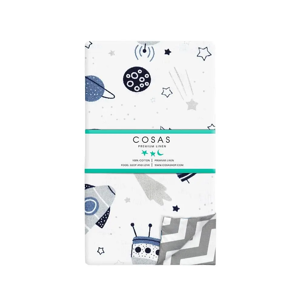 Дитяча постільна білизна в ліжечко WHITE SPACE COSAS (4822052027332) - фото 2