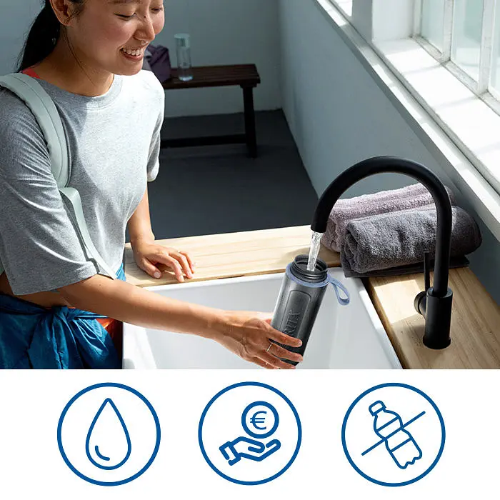 Фільтр-пляшка Brita Active 600 мл зелена (1052251) - фото 9