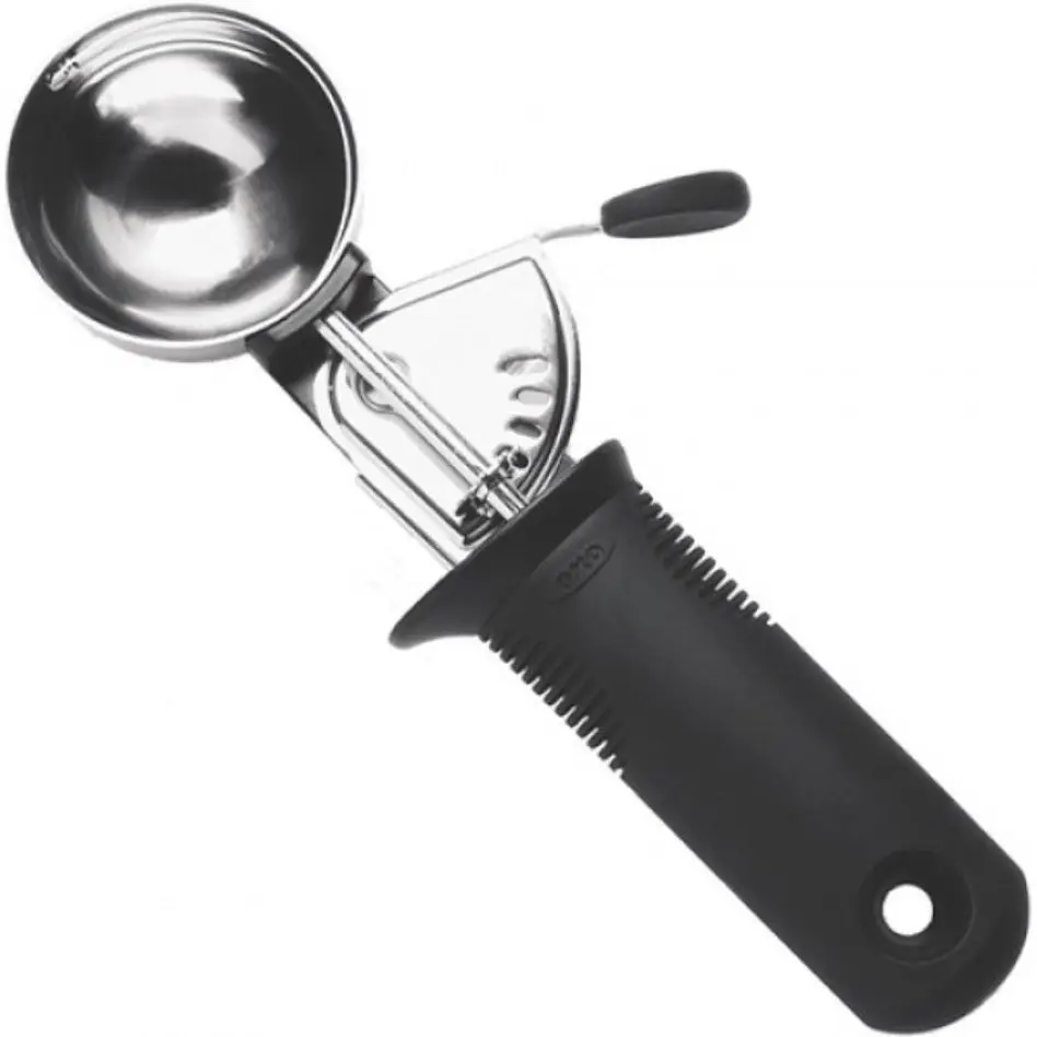 Ложка Oxo Good Grips для морозива, 27х11х3 см, чорний (21291) - фото 2