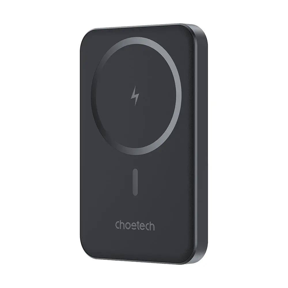 Повербанк 5000mAh Choetech B709 Black PD3.0 бездротова магнітна зарядка (43-00148) - фото 12