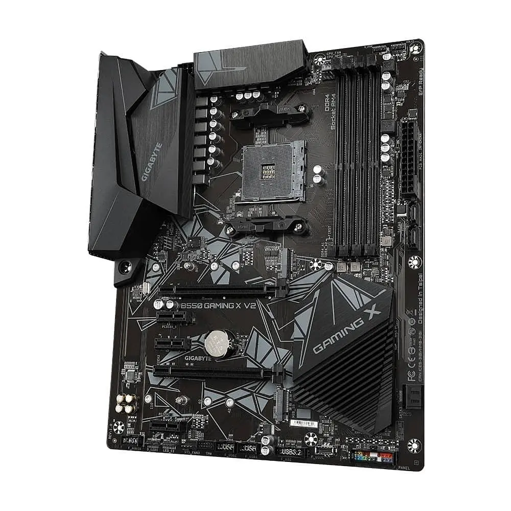 Материнская плата Gigabyte B550 Gaming X V2 (B550 GAMING X V2) (Socket AM4, AMD B550, ATX) Б/у - фото 13