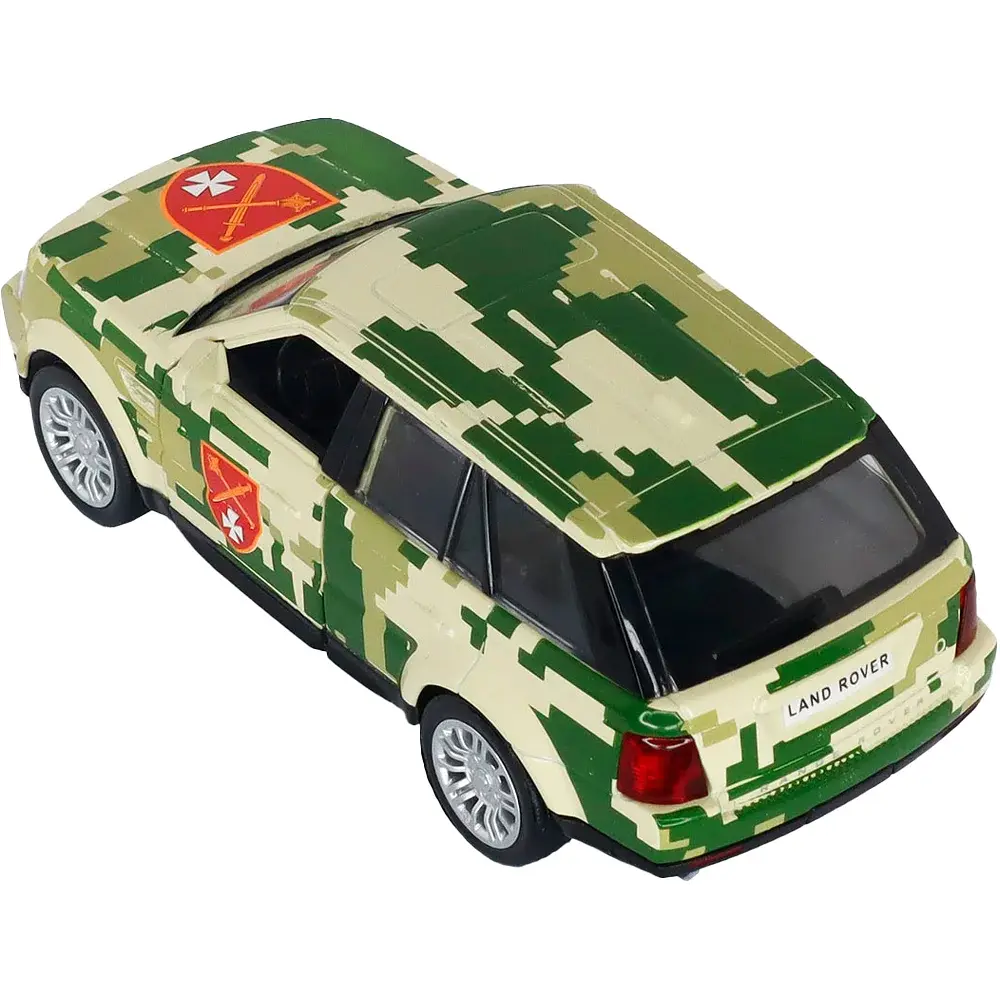 Машинка TechnoDrive серії Шеврони Героїв LAND ROVER RANGE ROVER SPORT "ОК "ЗАХІД"" - фото 3