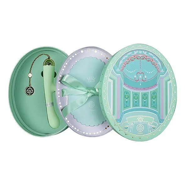 Вібратор-кролик Zalo Lolita Ichigo 18.3 см зелений - фото 2