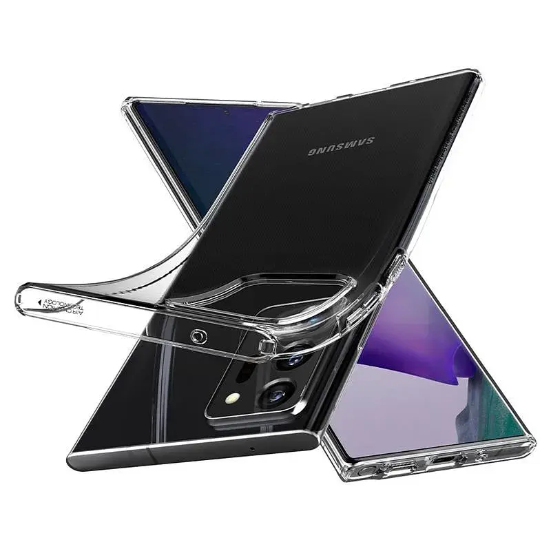 Чохол-накладка Spigen Liquid Crystal для Samsung Galaxy Note20 Ultra SM-N985 Clear (ACS01389) - фото 3