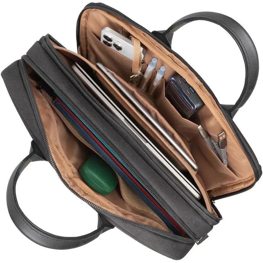 Сумка для ноутбука RivaCase Clark ECO 8134 15.6` Black [112604] - фото 12